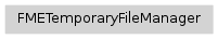 Inheritance diagram of fmeobjects.FMETemporaryFileManager