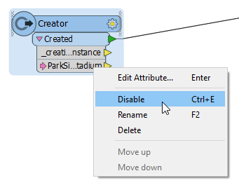 Adding Attributes to Transformer Outputs