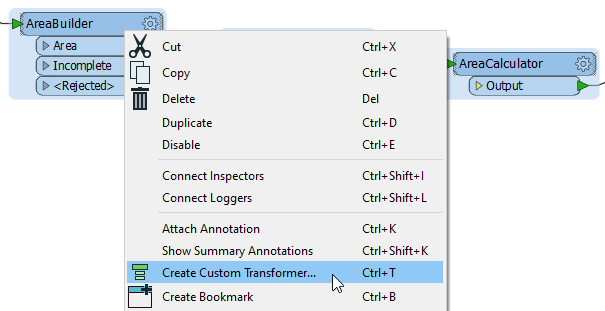 Creating a Custom Transformer