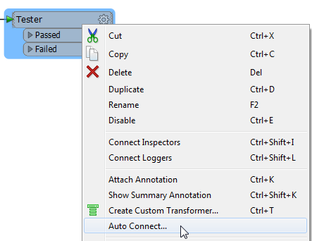 Using Autotable Connect Edition Auto Connect to Destination Feature Types