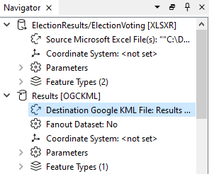 Setting Dataset Fanout